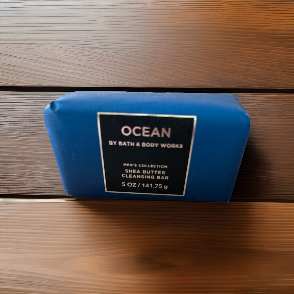 Bath & Body Works Ocean Shea Butter Cleansing Bar 5 oz Body‎ Soap Sealed - Picture 2 of 3